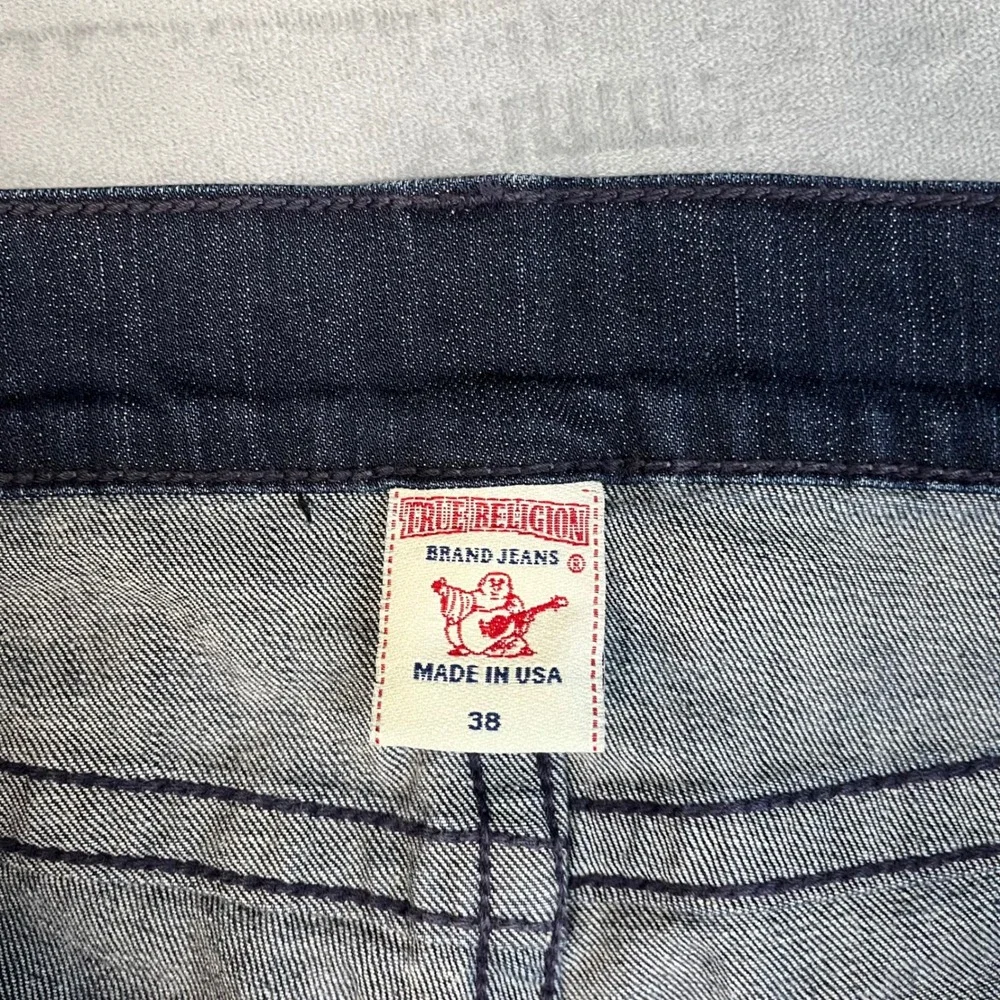 True Religion Bobby Jeans Men's Size 38 Blue Camo Denim